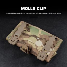 Military Tactical Cell Phone Holder Pouch Map Pouch Admin Panel Smartphone Pouch MOLLE Airsoft Army Equipment Hunting Accessory