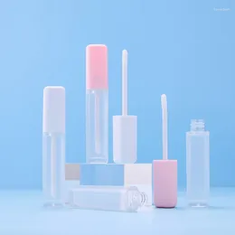 Storage Bottles 100pcs 6ml Empty Lip Gloss Tubes Mini Refillable Cosmetic Container Plastic Sample Vials DIY Tool Bottle