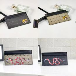 Mini Wallet Bag Charm Brown Canvas pocket organizer luxury Designer Marmont purse Fashion Womens men Genuine Leather Purses Mens Key Ri 300T
