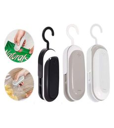 Handheld Portable Mini Sealing Machine Snack Food Storage Bag Clips Freshkeeping Plastic Bags Seal Household Heat Sealer9669240