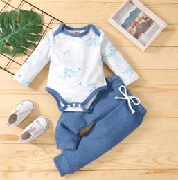 Clothing Sets CitgeeAutumn Lovely Infant Baby Boys Girls Clothes Animal Printed Long Sleeve Romper Tops Solid Pants Spring Outfits