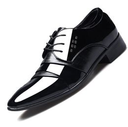 Erkekler Deri Ayakkabı Erkek Ayakkabı Sıradan Nefes Alabilir Elbise Deri Ayakkabı İşletme İngiltere Düz Renk Nefes Alabilir Moda Erkekler İçin Düşük Düğün Ayakkabıları Partys Botlar 38-48