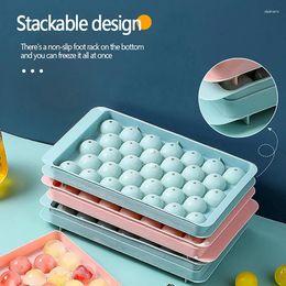 Baking Moulds 1pc 33 Grid Ice Boll Blocks PP Tray Kitchen Mold Making Tool Cocktail Whiskey Drink Hockey Mould Gadgets