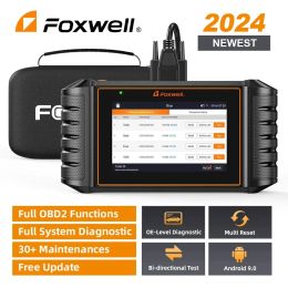 FOXWELL NT710 OBD2 Car Diagnostic Tools All System Code Reader Bi-Directional Test IMMO A/F 30+ Reset ODB 2 Automotive Scanner
