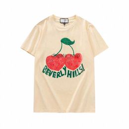 Mens T-Shirts designer t-shirt mens fashion clothing short sleeve women Punk print letter embroidery Cat Summer Skateboard tops 2687