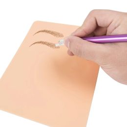 1pcs Microblading Double Side Blank Tattoo Practice Skin Eyebrow Lips Training Permanent Makeup Supplies Fake Skin