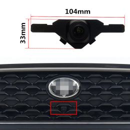 AHD 1080P FISHEYE CCD CAR FRONT View Parkering Positiv logotypkamera för Toyota Corolla Cross 2022 2023