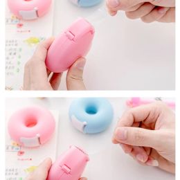 1 Pc Candy Color Masking Tape Cutter Design Of Love Heart/Donut Shape Washi Tape Cutter Office Tape Dispenser School Supply