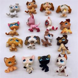 Random One Piece Littlest 4-5cm Pet Shop Big Animal Cute Cat and Dog Styles Models Figure Toys Girls Collect Gift