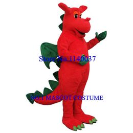 Friendly Tyrannosaurus Dinosaur Dragon Mascot Costume Halloween Theme Cartoon Anime Costumes Mascotte Fancy Dress Kits Mascot Costumes