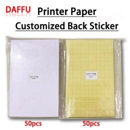 Back Cover Protective Blank Sticker Photo DIY Printing for Hydrogel Film Cutting Machine Customized Phone Skin Images