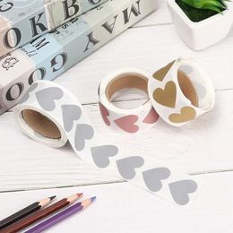 Gift Wrap 300 Pcs Love Heart Shape Scratch Off Stickers Labels Sticker For Home Game Secret Code Cover Wedding Message Card