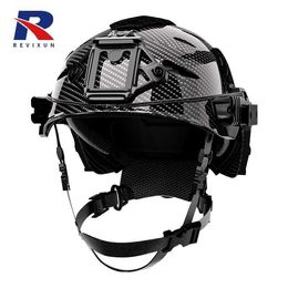 Tactical Helmets Revixun Wendy Style Tactical Helmet Airsoft Carbon Fibre Safety Helmet Game Helmet Sport Outdoor HelmetHKD230628 Elncj