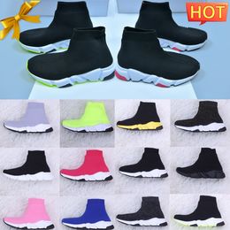 designer kids shoes speed Sock toddlers runner sneakers black pink trainers girls boys baby kid youth infants shoe Outdoor Sports