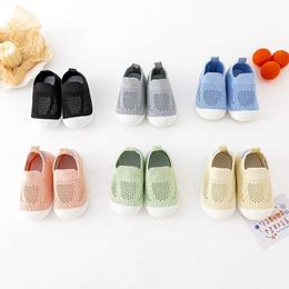 First Walkers Popular Spring and Summer Baby Shoe Mesh Breathable Childrens Girls and Boys 0-3T Sliding Casual Sports Shoes Non slip Lightweight d240525