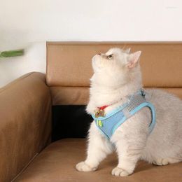 Dog Collars Vest Style Chest Strap Traction Rope Reflective And Breathable Pet Cat Supplies Chain