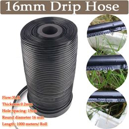 100~1000m 16*0.2mm Agricultural Irrigation Tape Garden Plant Watering Save Greenhouse Single Blade Labyrinth Drip Hose L2405