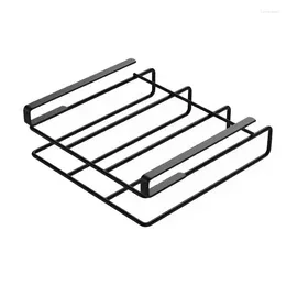 Kitchen Storage Under Cabinet Cutting Board Hangable Rack For Serving Tray Organizer Stainless Steel Organization