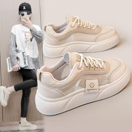 Casual Shoes 2024 Fashion Little White Comfortable Soft Soles Cute Low-top Bread And Versatile Student