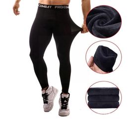 Mangings a compressione da uomo pantaloni ad alto sollevamento della vita ad alta vita Sports Training pantaloni magri pantaloncini collant Fitness S3H67334957