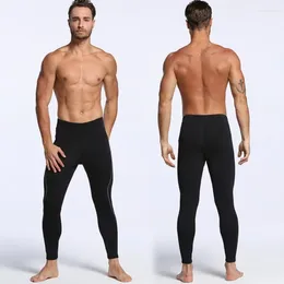 Women's Swimwear 2mm Men Diving Pants Black Neoprene Tight Wetsuit Trousers Thicken Thermal Elastic For Surfing Swimming Sailing