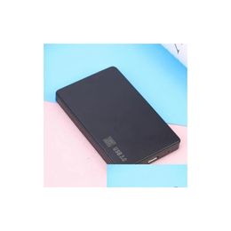 External Hard Drives 2.5 Inch Sata To Usb 3.0 2.0 Adapter Hdd Ssd Box 5 6Gbps Support 2Tb Drive Enclosure Disc Case For Windowsss Drop Otjvv