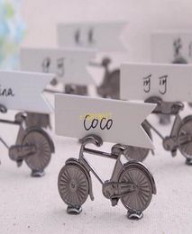 100pcs Creative Vintage Bicycle Bike Table Place Card Holder Name Number Wedding Party Memo Clip Restaurants Decoration4463653