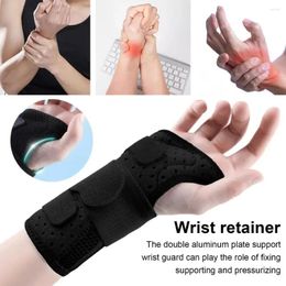 Wrist Support Fixer Brace Double Aluminium Plate For Pain Relief Carpal Tunnel Fractures Unisex Men