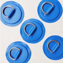 Rope Ring Buckle PVC Solid Color Round Shape Rope Buckle High-strength Strong Load Bearing Heavy Duty Inflatable Boat Patch