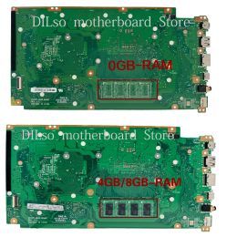 KEFU X512FA Mainboard For Asus VivoBook X512FB X512FF X712FA X512FJ X512FJG Laptop Motherboard With I3-I5-I7/8th 4GB/8GB-RAM V2G