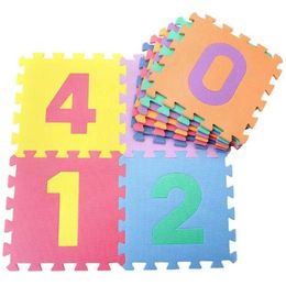 Play Mats Childrens Mat EVA Kids Foam Puzzle Carpet Baby Play Mat Interlocking Floor Tiles Numbers Animal Transportation Fruit