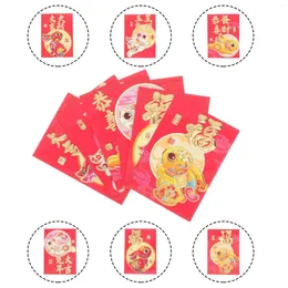 Gift Wrap Year Red Packets Cartoon The Spring Festival Envelopes Chinese Money Pockets Envelope