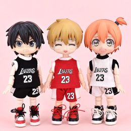 New OB11 Doll Basketball Complear Compless Dolls Shirt Shirt Shirts for Obitsu11 ، GSC ، Molly ، P9 ، YMY ، 1/12BJD TOY