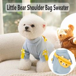 Dog Apparel Autumn And Winter Pet Clothes Hoodies Warm With Pockets Coat Outfit Puppy Jacket Cotton Costume Chihuahua Sweatshirt