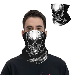 Scarves Skull Crossbones Or Skeleton Bandana Neck Gaiter Printed Motorcycle Club West Coast Choppers Wrap Scarf Running Unisex Adult