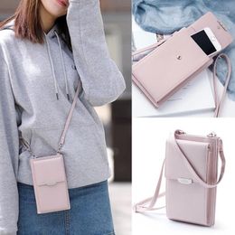 Summer Style Women Wallet Cell Phone Wallet Big Card Holders Handbag Purse Clutch Messenger Shoulder Straps Bag1 287M
