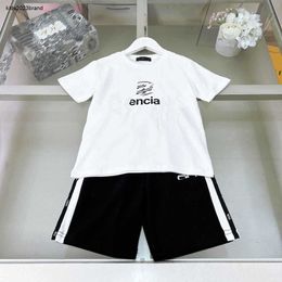 New kids tracksuits designer boys summer suit baby clothes Size 110-160 CM Front and rear logo printing T-shirt and shorts 24May