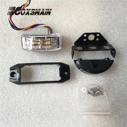 COXSWAIN LED Safety Side Warning Car Lamp, Dual Colour 24*3W LED, Rearview Mirror Strobe Light Firetruck Ambualnce Light (M12)
