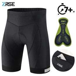 ZRSE Mens Cycling Shorts 7-hour Breathable Bike Clothing Mountain Bike Downhill Tight Clothing gel Pad Womens Enduro 240522