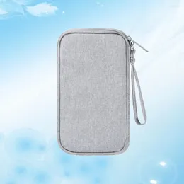 Storage Bags Headphone Carrying Case Earphone Pouch Electronic Cable Organiser Bag USB Data Travel