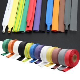 1 Meter 2:1 Heat Shrink Tubing Dia 1 2 3 4 5 6 7 8 9 10 12 14 16 20 25 30 40 50 mm Polyolefin Thermal Cable Sleeve Insulated