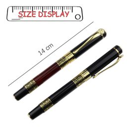 6pcs Ballpoint Pen Retro Metal Ink Elegant Gift for Writing Stationery Office School Supplies