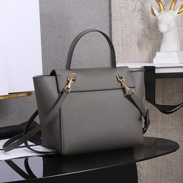 12A All-New Mirror Quality Crossbody Designer Bags Designer Purses for Women 20cm Belt Nano Genuine Leather Purse Crossbody Shoulder Bag Grey Handbag With Box