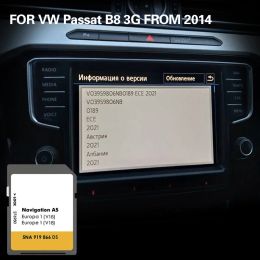 AS V18 Suitabe For VW Passat B8 (3G) from 2014 32GB Map NAVI SD GPS Card