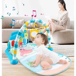 Play Mats Baby Activity Gym Rack Early Education 0-36 Months Toy Gifts Musical Newborn Piano Keyboard Crling Blanket Pedal Play Mat PG7Z