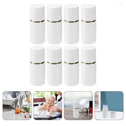 Storage Bottles 8 Pcs Smudge Bottle Roll-on Plastic Go Containers Liquid Abs Sub Empty Liniment Travel Perfume