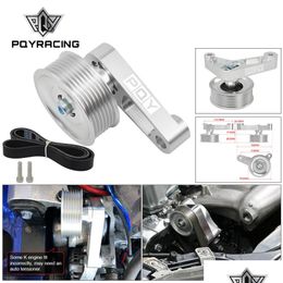 Other Car Lights Pqy - Adjustable Ep3 Pley Kit For Honda 8Th 9Th Civic All K20 K24 Engines With Tensioner Keep A/C Installed Cpy01/02 Dhwkz