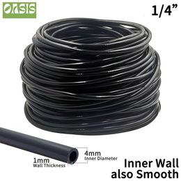 OASIS 5-100m Garden Watering Hose 4/7mm PVC Micro Pipe Drip Irrigation Tubing Sprinkler 1/4'' Lawn Balcony Greenhouse L2405
