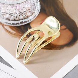 Chic Simple Metal Duckbill Clip Hairpin Back of Head Women Hair Claw Clips U-Shaped Grip Hair Clips for Girls Hair Accessories