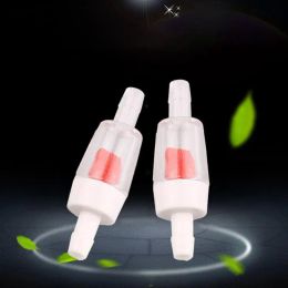 10pcs/lot Non-Return One Way Cheque Valve CO2 Aquarium Air Pump For 4cm Inner Dia Hose Fish Tank Accessories